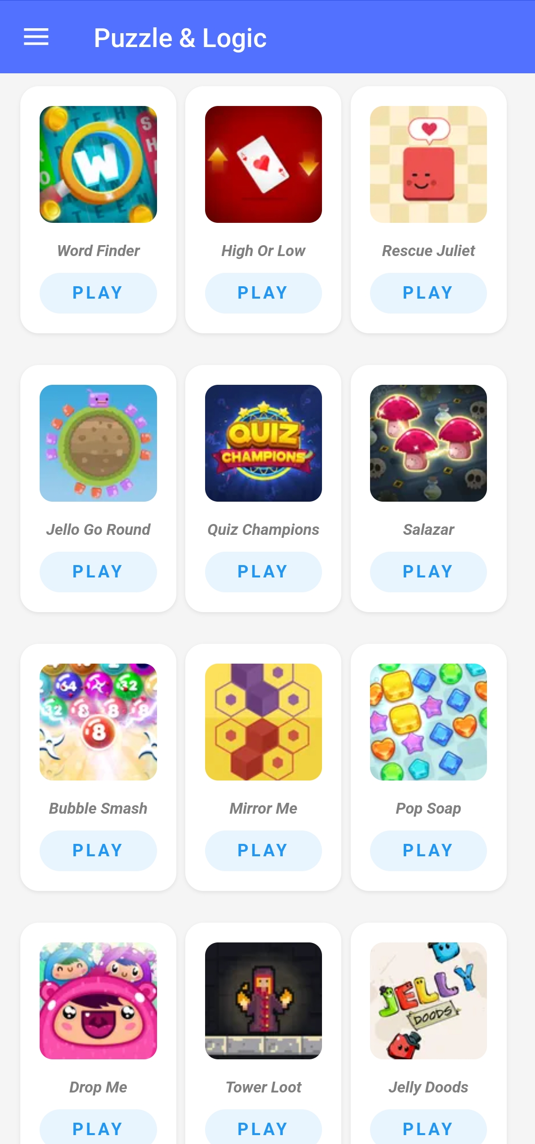 Multi Max Games mobile screen 5